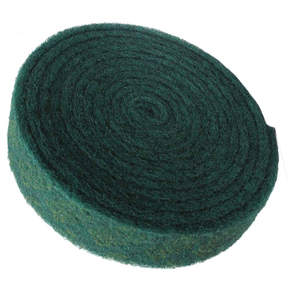 8698 Nylon Scouring Pad Roll 5.7m X 70mm for Stainless Steel Brushing Rust Removal and Deburring Industrial Use