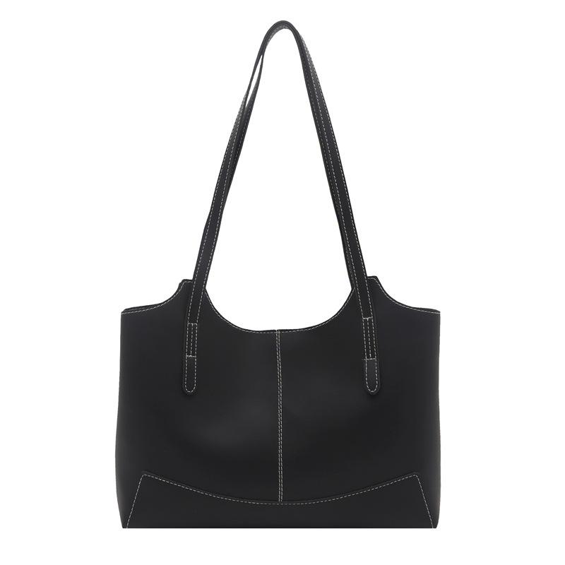 Retro bag women s spring new large-capacity armpit bag commuter portable shoulder big women s bag