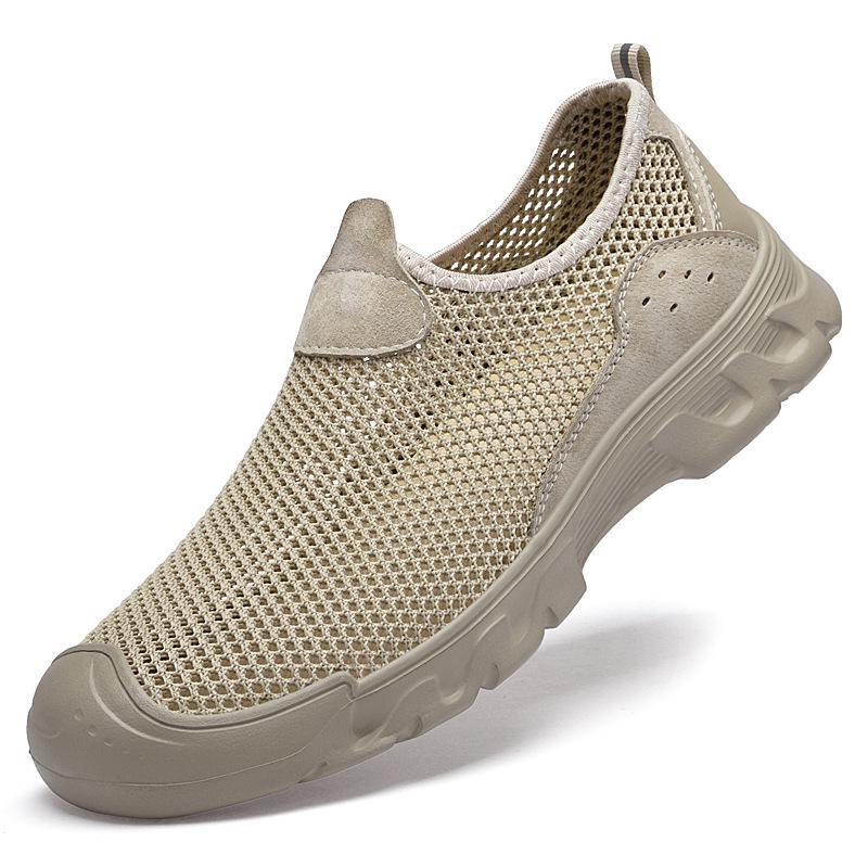 Men s Lightweight Breathable Mesh Hiking & Casual Shoes 7.5