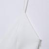 Spring 2025 Women's Sweet V-Neck Slim Suspender Dress with Wide Hem