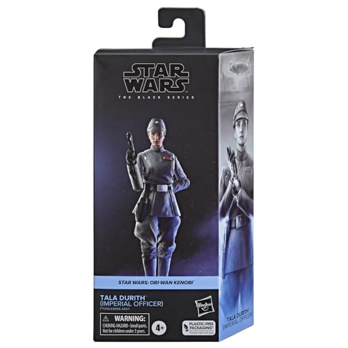 Hasbro Star Wars Black Series Tala (Imperial Officer) and Star Wars: Obi-Wan Kenobi 6-inch (15 Cm) Action Figure, Ages 4 and Up, F7096, Authentic