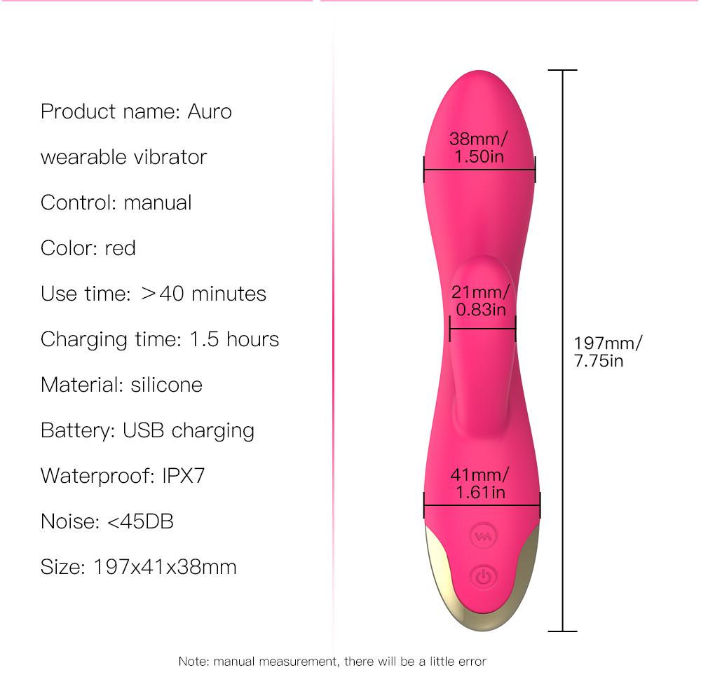 Rabbit Vibrator G spot Dildo Vibrátor pro ženy Vodotěsný stimulátor vaginálního klitorisu Ženská masturbace Sexuální hračky pro dospělé páry