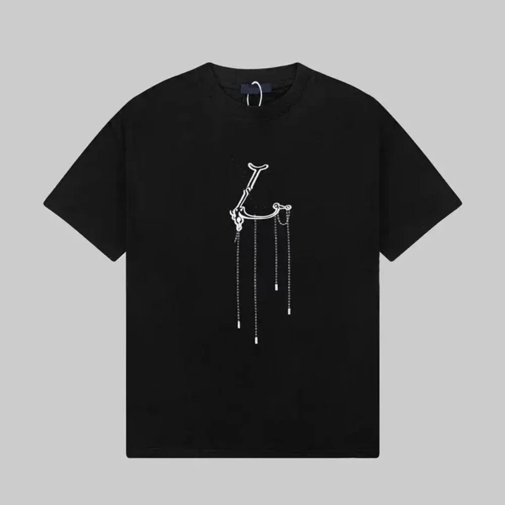 Trend de înaltă calitate, tricou cu mânecă scurtă pentru bărbați, tricou de marcă pentru femei, tricou casual din bumbac de vară, îmbrăcăminte de modă de lux, tricou