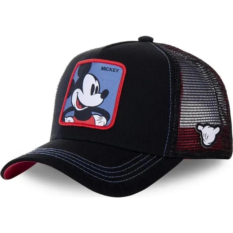Hot Sale Unisex Anime Cartoon Cap Disney Embroidery Baseball Cap Men Women Trucker Hat