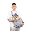 Crossbody Breathable Dog Folding Pet Bag with Large Capacity Pet Supplies Comfortable and Portable Cat Bag for Outdoor Use