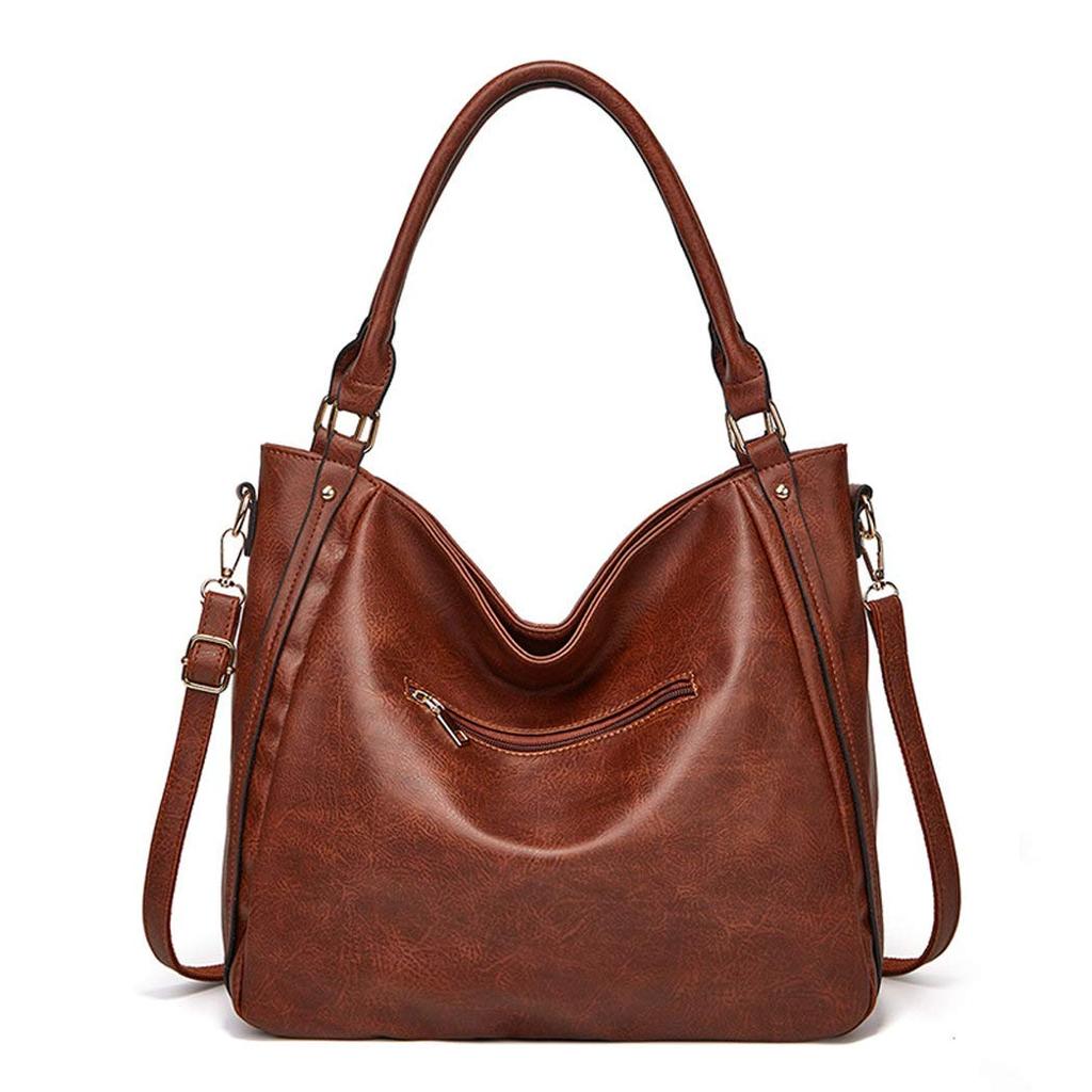 BUKESIYI Sling Shoulder PU Mini Bag Women's Handbag, Leather, Brown, JP77168, Tote/Pochette, Shoulder/Crossbody