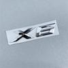 3D ABS Black Chrome Car Letters Rear Trunk Emblem Badge X1 X2 X3 X4 X5 X6 X7 Logo For BMW E70 E53 F15 G05 Decals Sticker Styling