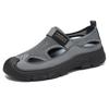 Men Closed Toe Mesh Sandals Soft Sole Elderly Dad Casual Beach Shoes