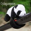 Neues Fahrradlenker-Schmuckstück, Niedliche Tier-Plüschpuppen-Anhänger, Panda-Hänge-Dekoration für Fahrrad- & Motorradlenker