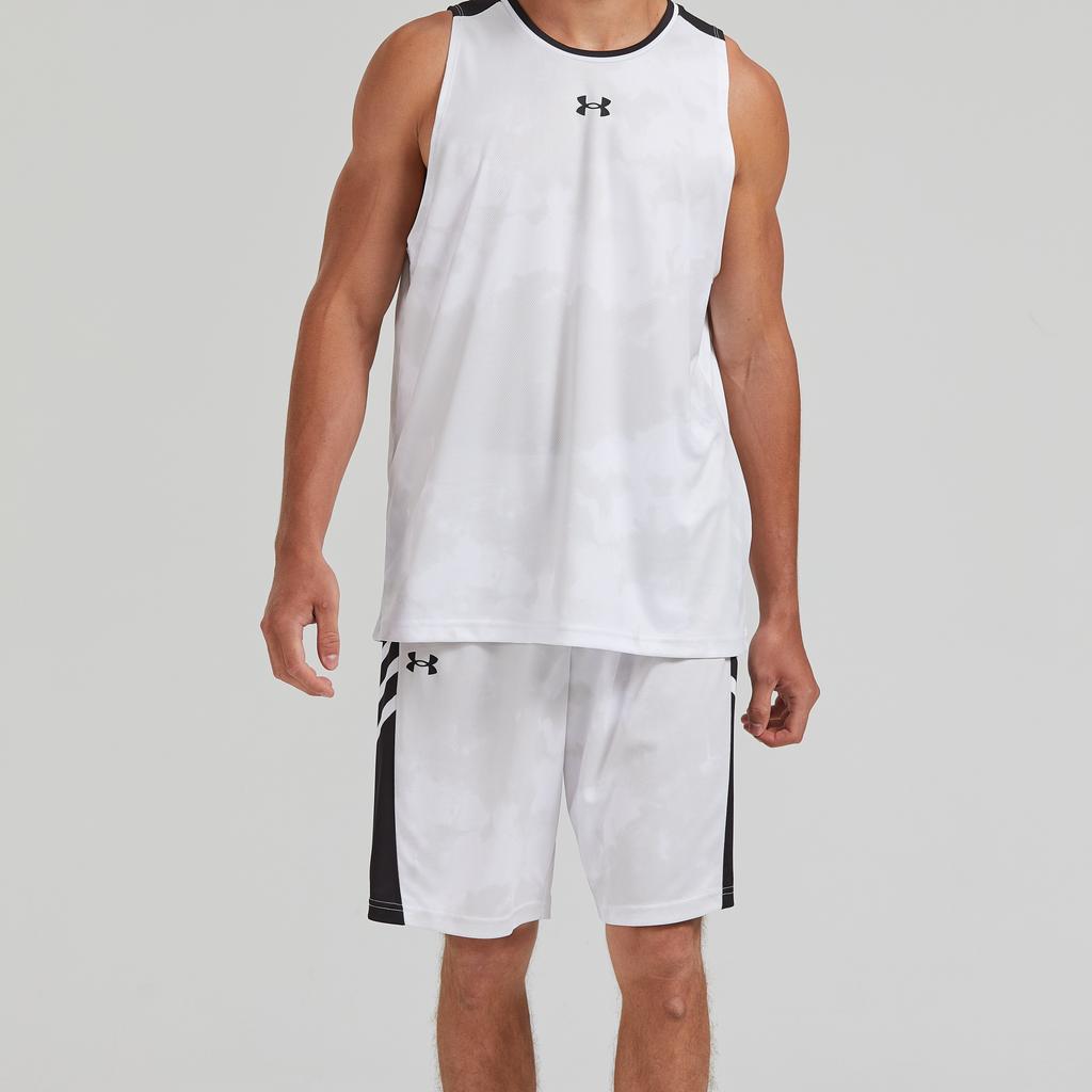 Under Armour Fitness Running Elastic Waist Sports Shorts Unisex shorts White 24500205-100
