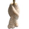 Korean Real Rex Rabbit Fur Woven Scarf Double-sided Thickened Warm Fur Scarf Cute Ball Fur Collar Children