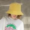 100% Cotton Bucket Hat for Women, Summer UV Protection Sun Hat, Foldable Outdoor Sunscreen Cap