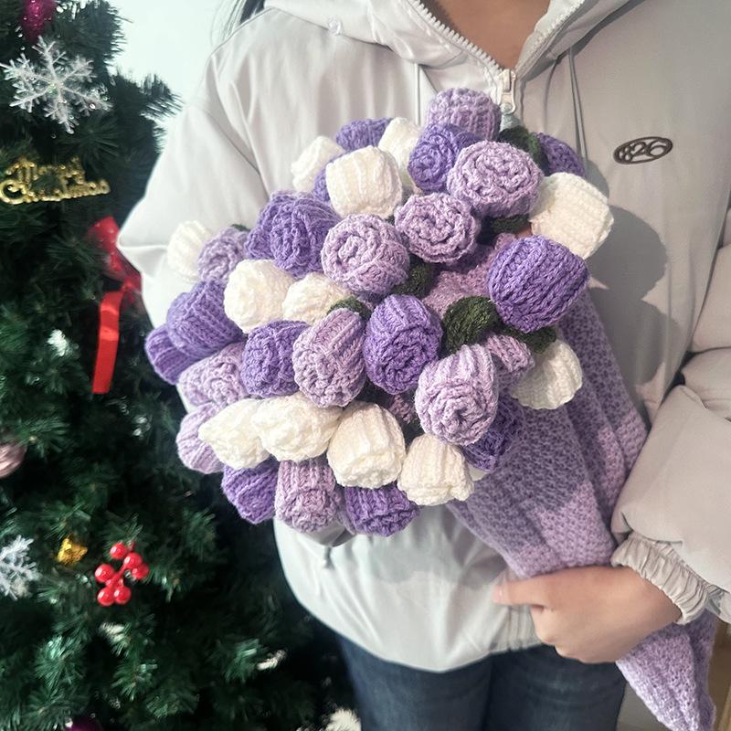 Sunflower Rose Bouquet Blanket - Perfect Mother's Day or Birthday Gift for Mom or Best Friend, Featuring a High-End Feel.
