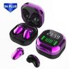 Bluetooth Наушники 5.1 TWS Наушники со светодиодным дисплеем питания Водонепроницаемые беспроводные наушники с микрофоном Громкой связи Наушники для вождения