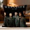 Popular W-WWestlife Cushion Cover Soft Washable Pillow Case Multi-Scene for Couch Bed Travel Office Use