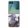 Marble Case For Samsung Z Flip7 Transparent Hard PC Plastic Cover Shockproof Coque for Samsung Galaxy Z Flip 7 5G Funda Zflip7
