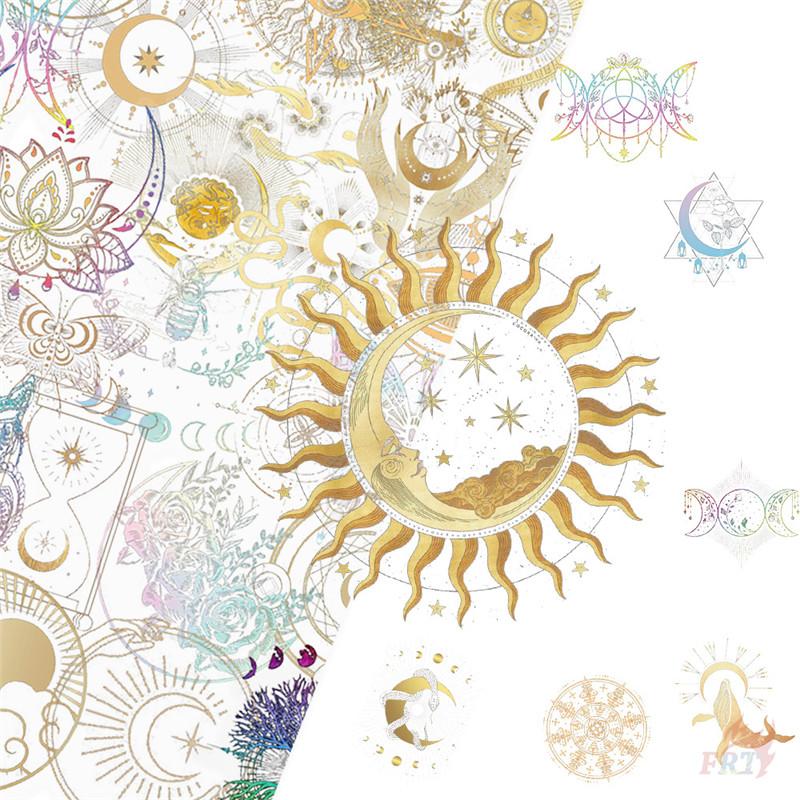 50Pcs/Set Golden Culture & Custom Series 01 PET Stickers Waterproof DIY Fashion Doodle Decals Stickers