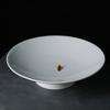Ceramic Dinner Plate High Feet Refreshment Tray Dim Sum Plates Fruit Plate Salad Bowl Serving Plates Sushi Dish Snack Tray
