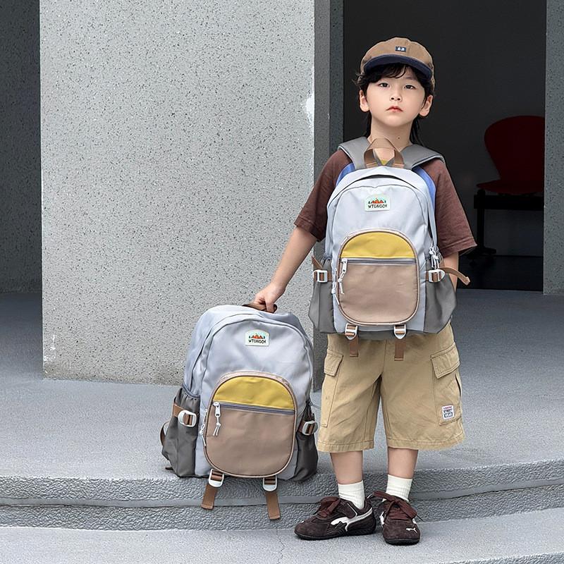 Kids Casual School Backpack With Lightweight Nylon Material And Design Playful