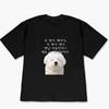 Funny Bichon Dog Korean Meme Women T Shirt Unisex Graphic Harajuku Streetwear Cute Puppy Pet Print Summer Vintage Black Y2k Tops