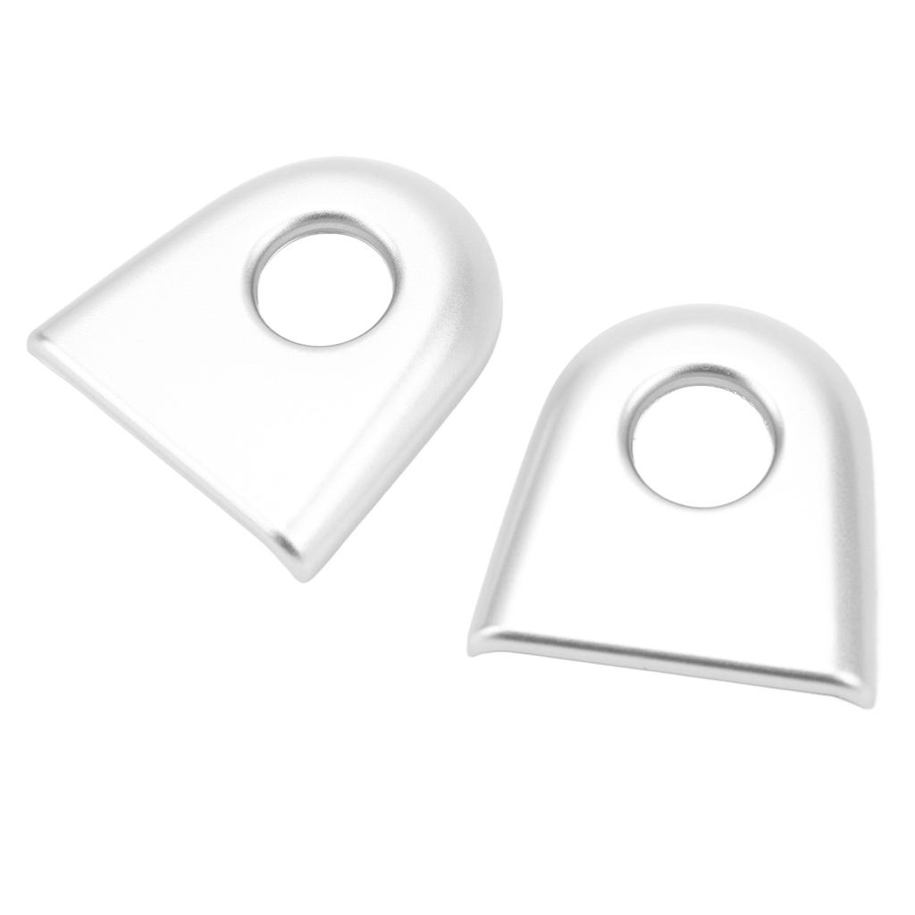 2pcs Door Lock Pin Cover Matte Electroplate Lock Trim Decoration For Mercedes-Benz Vito W447 2014 to 2023 Car