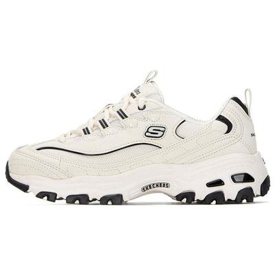 DLites 1.0 Pelle Sintetica Allacciatura Comode Versatili Basse Sneakers da Papà Sneakers Donna Bianco 896184-NTBK