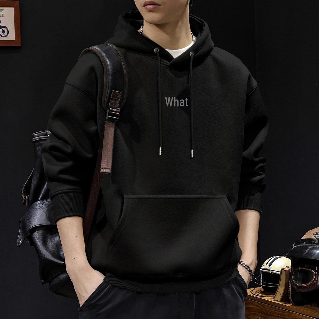 Japanese Retro Loose Hooded Men's Heavyweight Hoodie Jacket