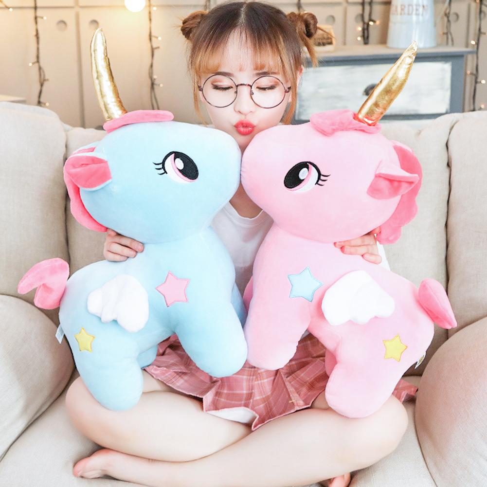 10/20/25cm Kawaii Unicorn Plush Toy Soft Stuffed Unicorn Soft Dolls Toys For Children Girl Pillow Birthday Gifts
