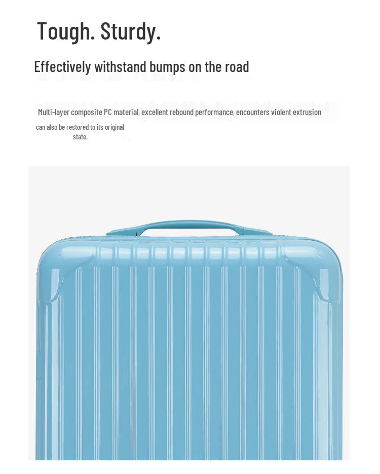 28-Inch Silent Universal Wheels Travel Suitcase with Combination Lock, Large Capacity, Student Zipper Style