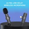 Upgraded (Plug-Play) Wireless Lapel Lavalier Microphone for iPhone iPad Recording,YouTube Facebook Live Stream,Vlog, Auto-Sync Wireless Mic
