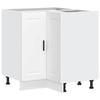 VidaXL Porto White Engineered Wood Corner Kitchen Cabinet 853987