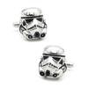 Gemelli da Uomo Star Wars Stormtrooper Argento Lega di Zinco