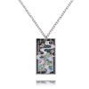 Demon Slayer Anime Pendant Necklace Tanjiro Hashira Metal Drip Oil Cartoon Accessory Cross Border Jewelry Supply