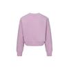 Evisu SS24 Little Seagull Logo Long Sleeve Crewneck Sweatshirt Women sweatshirt Pink 2ESHTW4SW4074CPCT