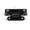 Universal 12-80V Steering+Driving+Braking+License Plate lamp+Dual Flashing Tail Lamp for Motorcycle