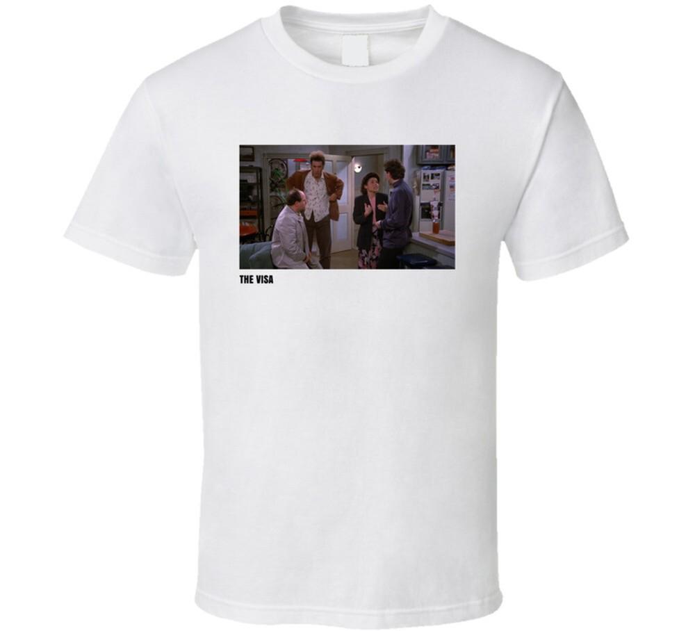 Seinfeld Episode Title The Visa Tv Show Fan T Shirt Unisex T-Shirt M
