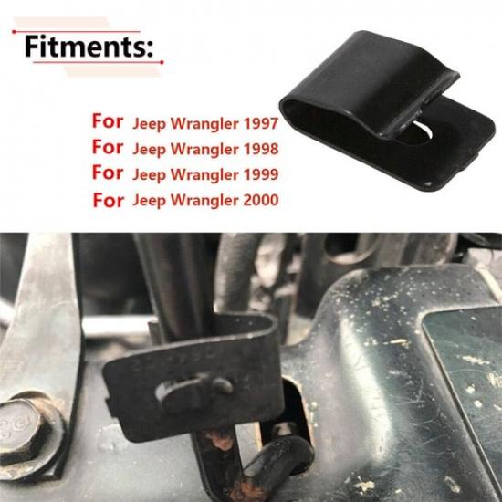 1PC Hood Prop Support Rod Retainer Clip For 1997-2000 Jeep Wrangler 55075480AC