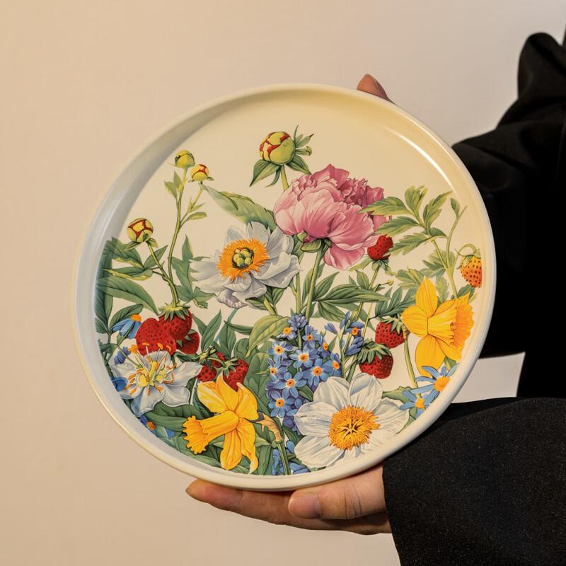 Ru Han Ceramic Serving Plate