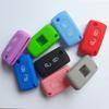 Remote Key Cover 2 Buttons Fob Shell Silicone Holder Protect For Citroen C2 C3 C4 C5 Berlingo Picasso For Peugeot 306 407 807