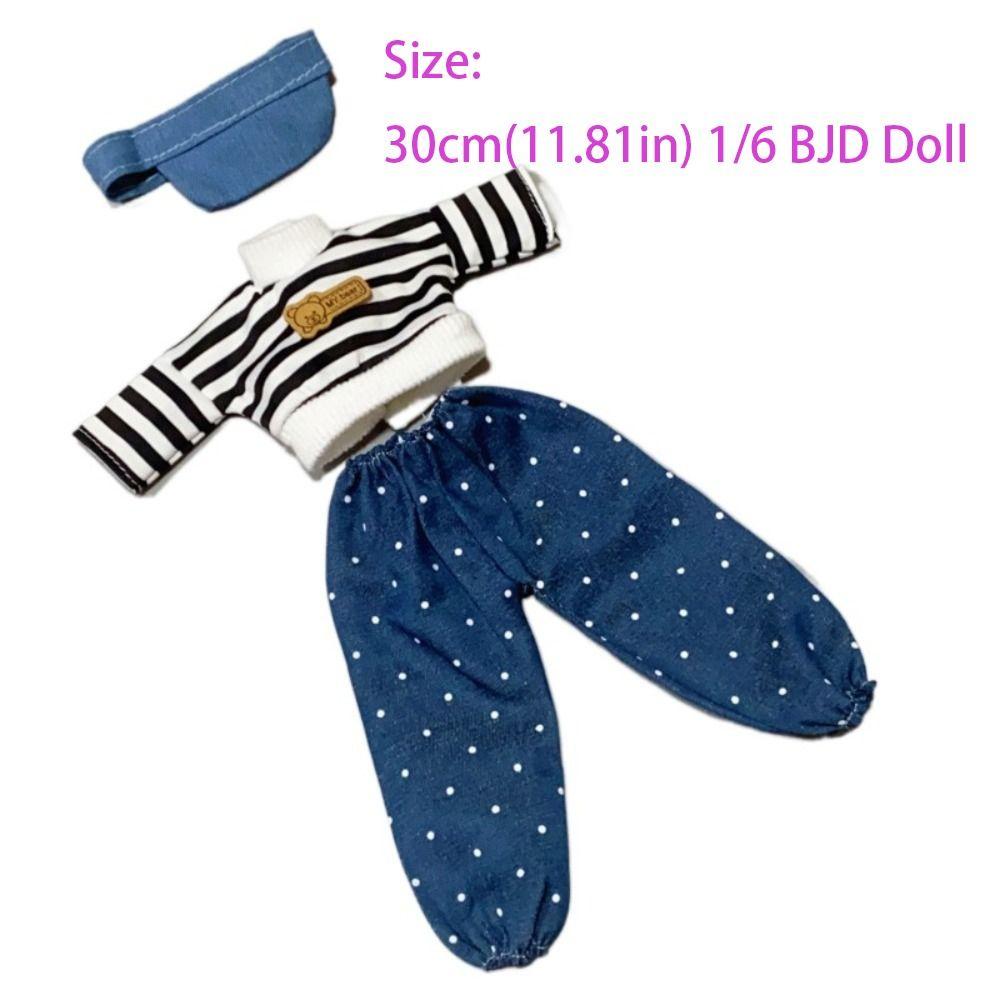 DIY BJD Doll Clothes Handmade Doll Princess Dress Fashion Doll Dress Up  Cotton Doll