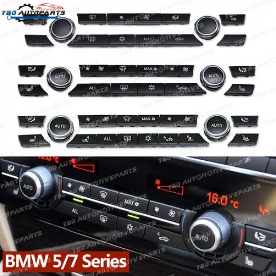 11/12/14pcs Dashboard Air AC CD Button Switch For BMW 5 GT Series F07 2009-2016