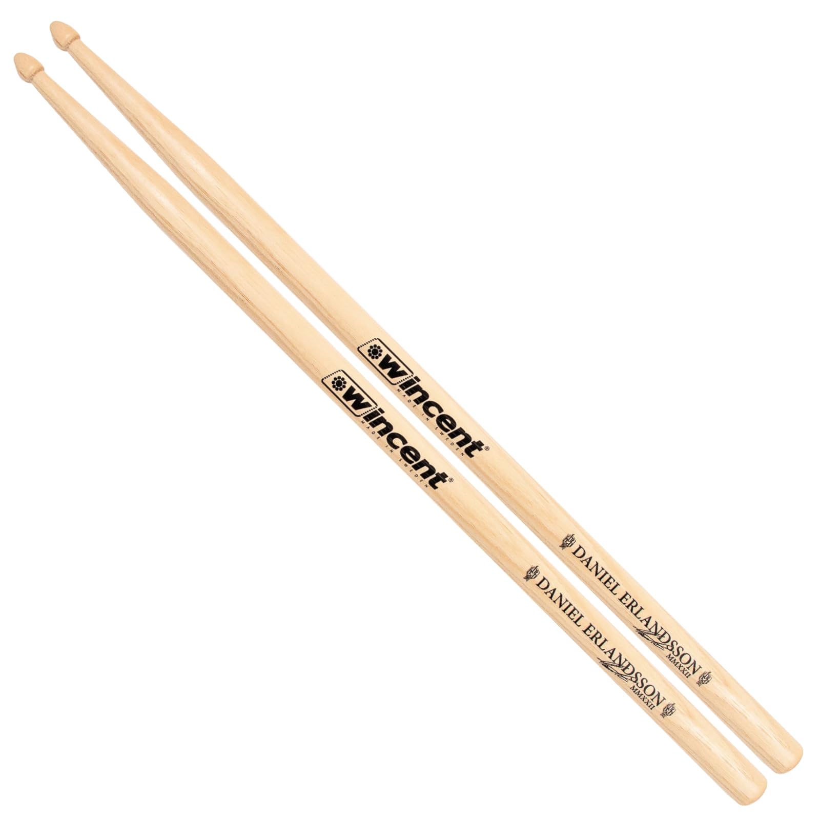 

Палочки для барабанов Wincent Signature от Daniel Erlands, гикори 406 x 15 мм, W-DES