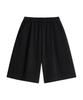 UNIONSTUDIO ( 2 Pack ) Odd Side Double Pleated Wide Sweat Half Pants ( 3 Colors )