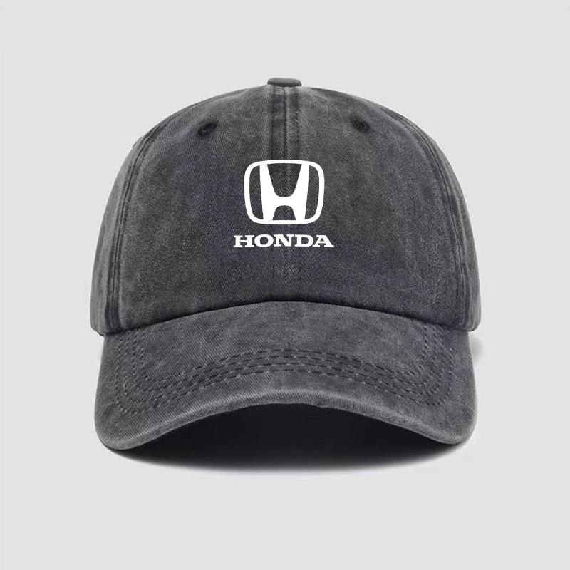 

Car Vintage Embroidery Casual Hat Hip Hop Adjustable Baseball Cap For Honda Mugen Power Civic Accords CRV Hrv Jazz CBR VTEC VFR