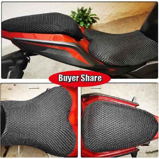 

для Z400 Сетчатый чехол на сиденье Подушка Защита Водонепроницаемая Изоляция Дышащая Сетка для Kawasaki Z 400 Мотоциклетные Аксессуары