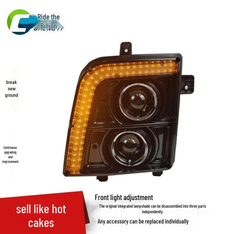 

Dual Lens High Brightness LED Front Combination Headlights for Dongfeng Tianjin VR Standard