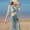 2025 Seaside Vacation Bikini Split Three-Piece Swimsuit for Women
