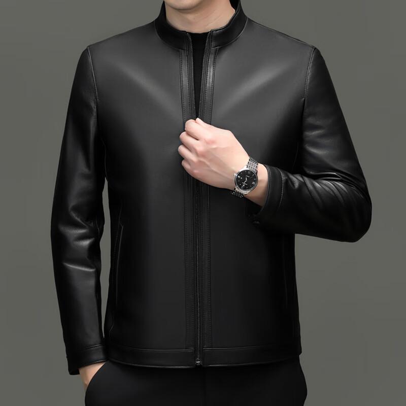 

Мужская куртка Yiliteng из овчины со стойкой YTMMRXF6629 3XL