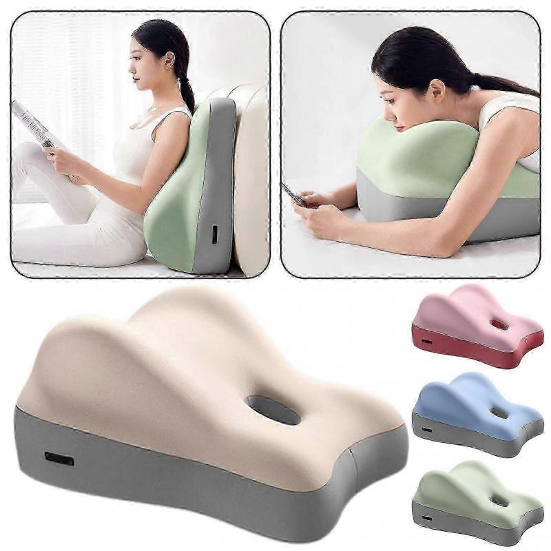 Ergonomic Multi-Positional Wedge Pillow Thicken Memory Foam Body Pillow Cushion for Bed Reading Relaxing Back Pain Relief