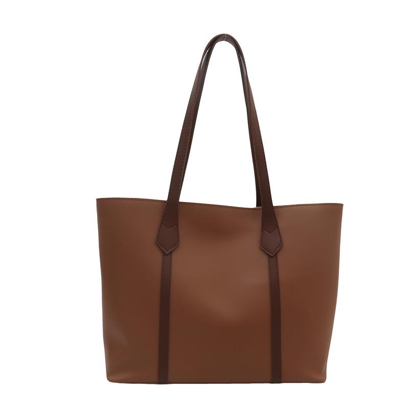 Underarm Bag Women's New Korean Style Simple Large Capacity Soft Pitot Bag Temperature Versatile Commuter Shoulder Bag